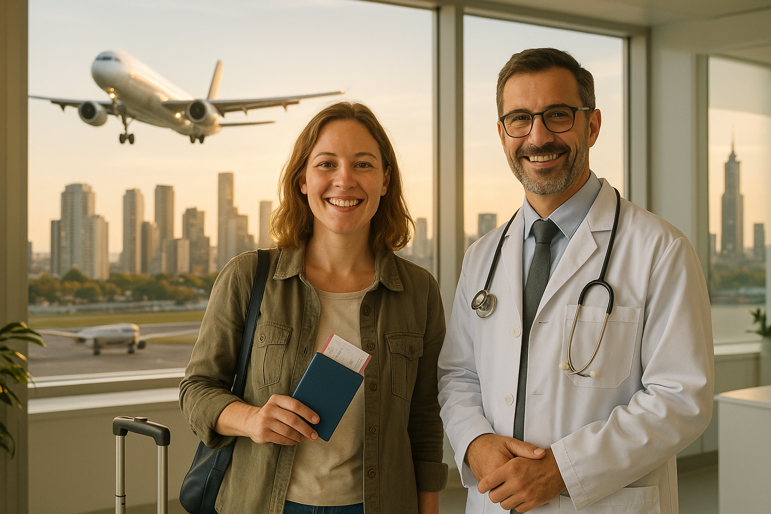 Ciudades con vuelos directos a Buenos Aires para turismo médico